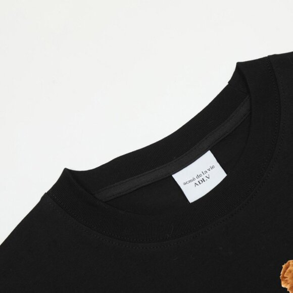 Acme De La Vie Short-Sleeved T-Shirt For Little Girls With Bears - Picture 3 of 6